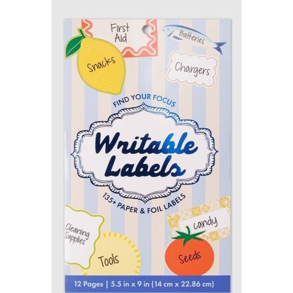 Writable Labels 135+ Paper & Foil Labels